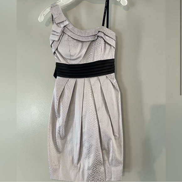 David's Bridal Dresses & Skirts - DB Studio - Short One Shoulder Dress